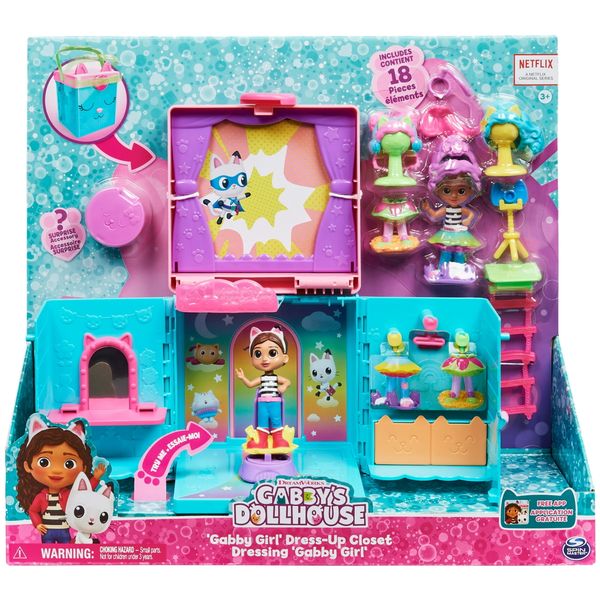Gabby's Dollhouse Dress Up Closet