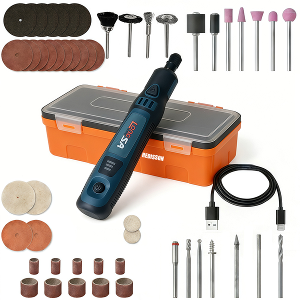 Redisson Cordless Rotary Tool Kit-Mini Grinder Jewelry Drill Engraving Tool