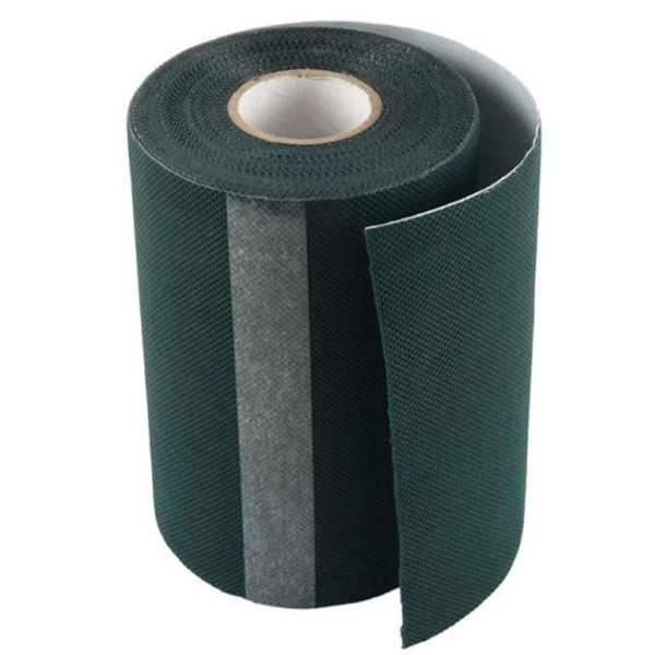 Garden Self Adhesive Artificial Lawn Carpet Connector Tape Roll -15cmx10m