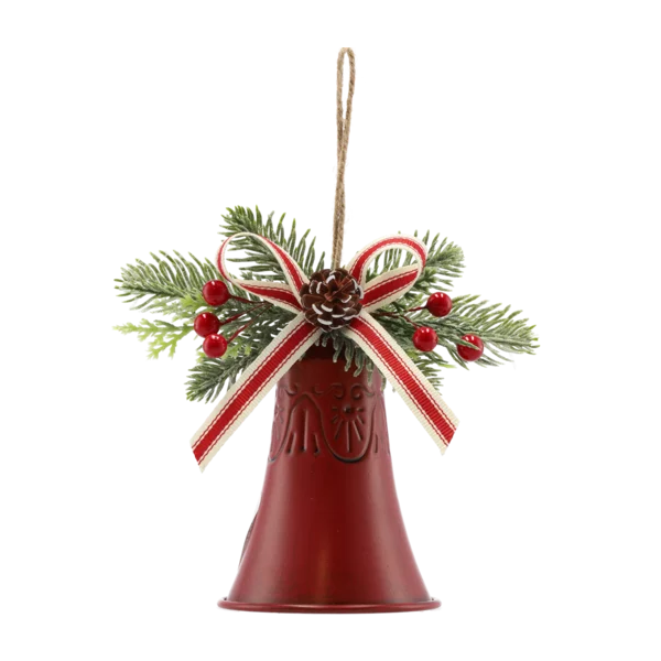 Grace Pack Christmas Tree Metal Decorative Bell