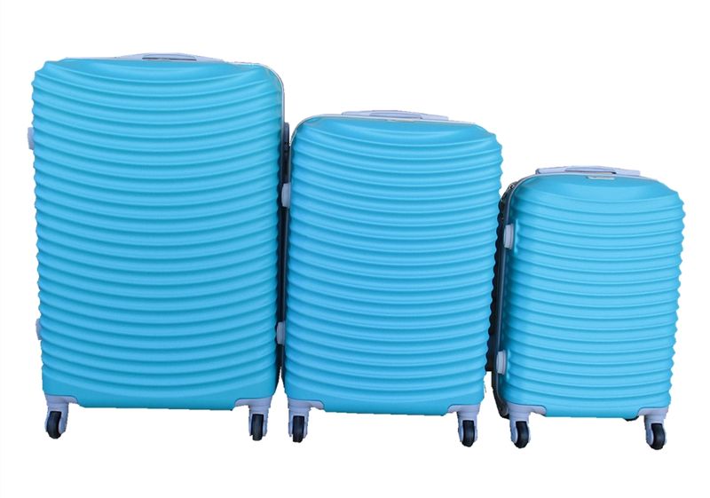 3 Piece Hard Outer Shell Lightweight Luggage Set