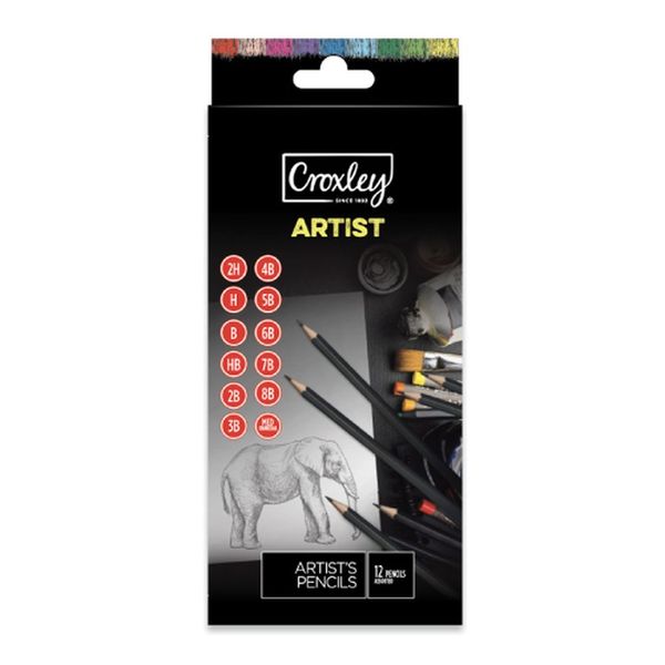 Croxley Artist Graphite Sketch Set 12pk