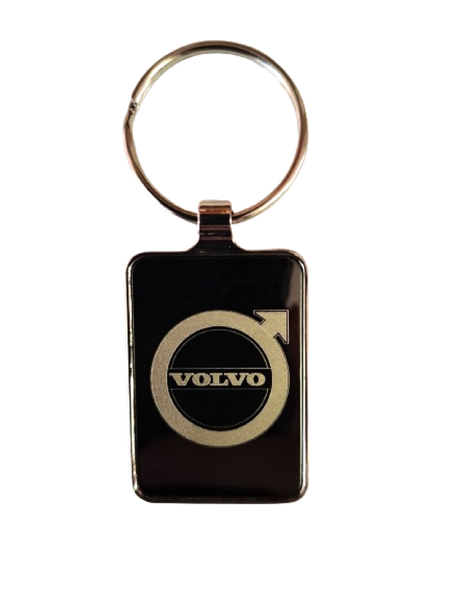 Volvo Stainless Steel Tag Keyring