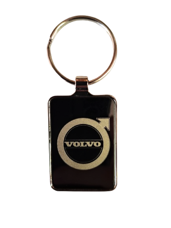 Volvo Stainless Steel Tag Keyring