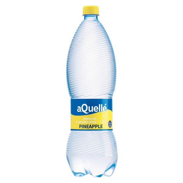 aQuell - Pineapple Flavoured Sparkling Drink - 6 x 1.5 L