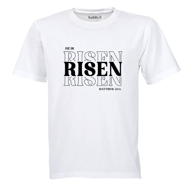 He Is Risen - Adults - T-Shirt