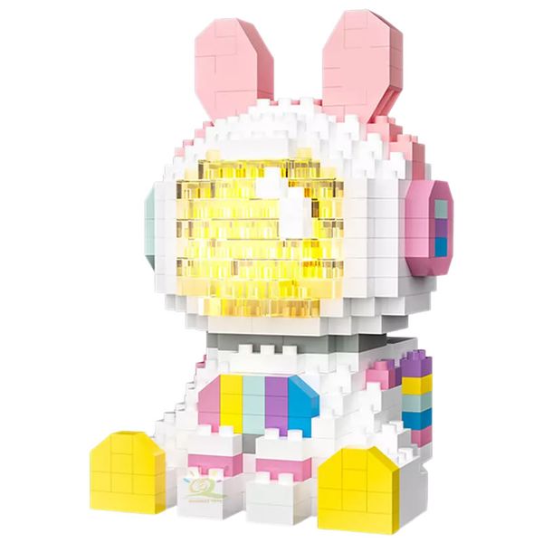 Space Bear Bunny Astronaut Puzzle Set - 520-Piece