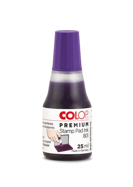 COLOP PREMIUM STAMP PAD INK 801 VIOLET 25ml