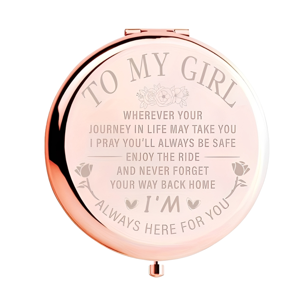Makeup Mirror Women, Wives &amp; Daughter Handheld Makeup Mirror Gift