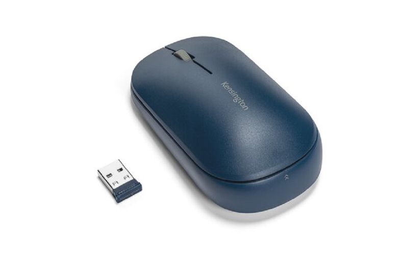 Kensington SureTrack Dual Wireless Dongle and Bluetooth Mouse - Blue