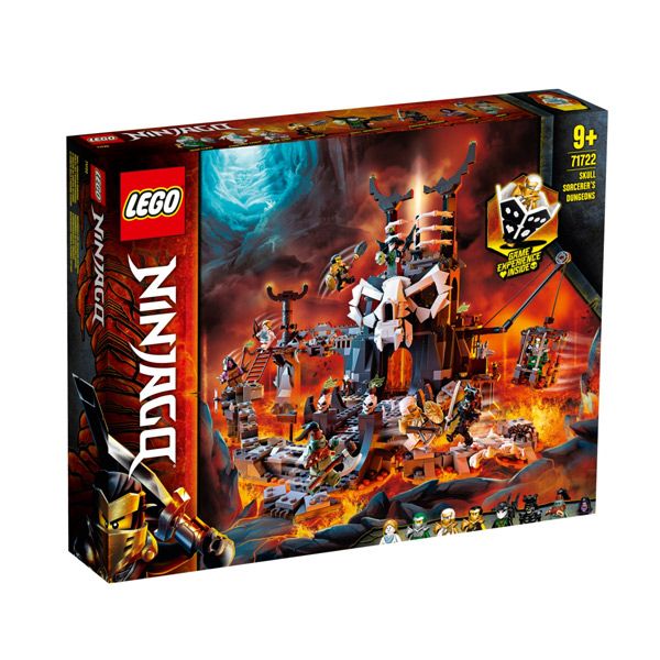 Lego Ninjago Skull Sorcerer's Dungeons 71722 | 9+ Years 1171 Pieces