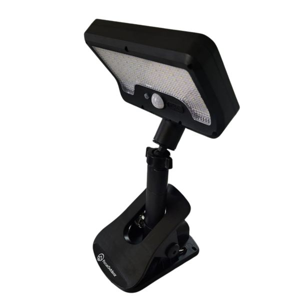 FocusOutdoor 360 Degree Rotatable 600lm LED Clip-On Solar Security Light