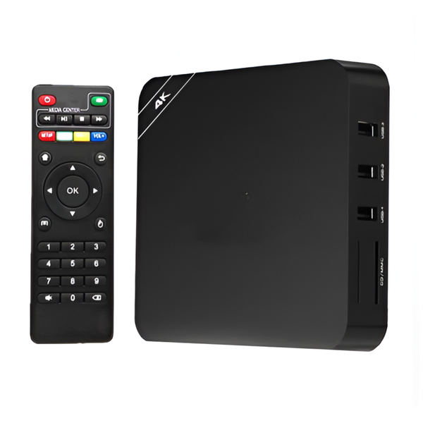 Wireless 4K Android 13.1 TV Box with Remote Control 4GB RAM 64GB Storage