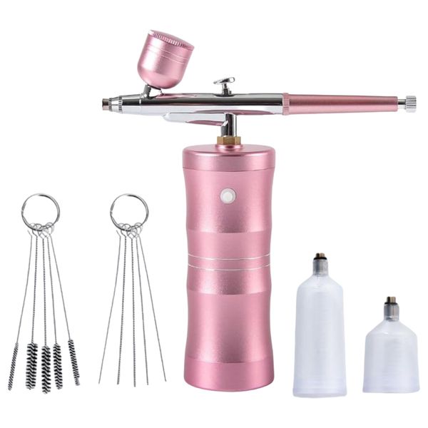 Airbrush Kit Rechargeable Airbrush Compressor Cordless Portable Airbrush