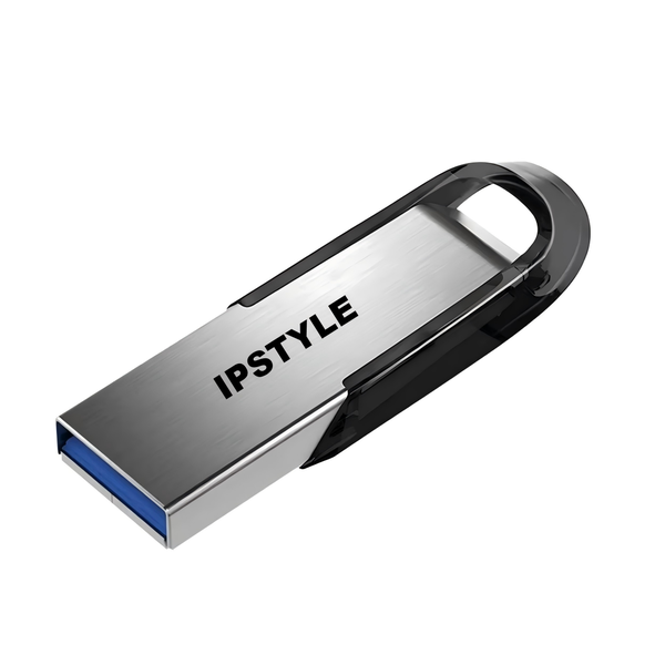 IPSTYLE 128GB USB 3.0 Flash Drive OTG Metal High Speed Memory Stick -Black