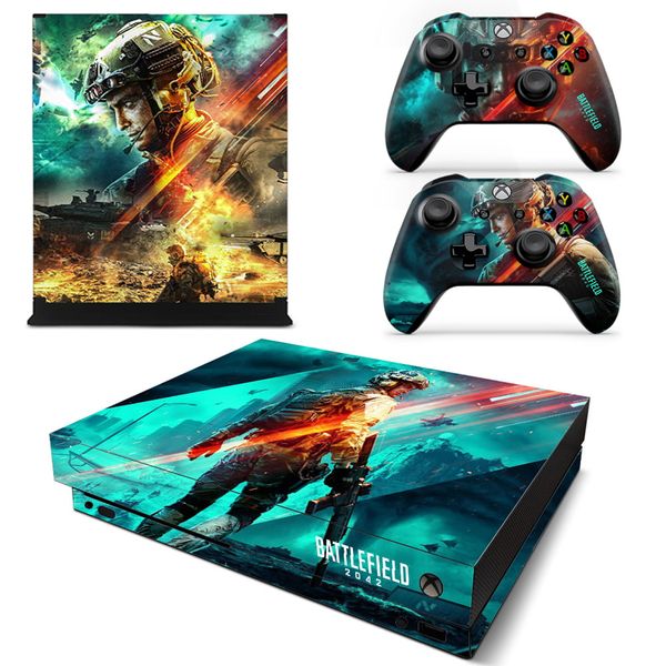 Decal Skin Compatible with Xbox One X - Battlefield (Decal Only)