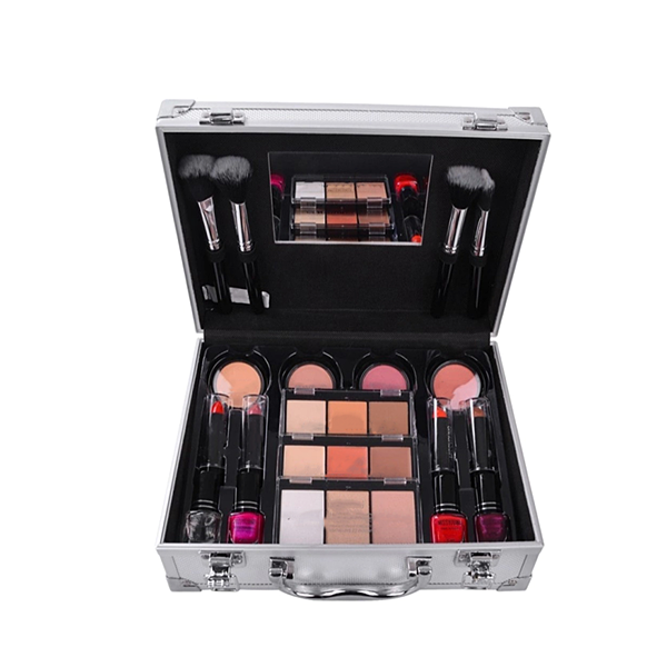 Aluminum Carry Case Cosmetics Makeup Kit