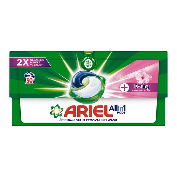Ariel Pods Power Capsules 3in1 - 30 Pods - Downy