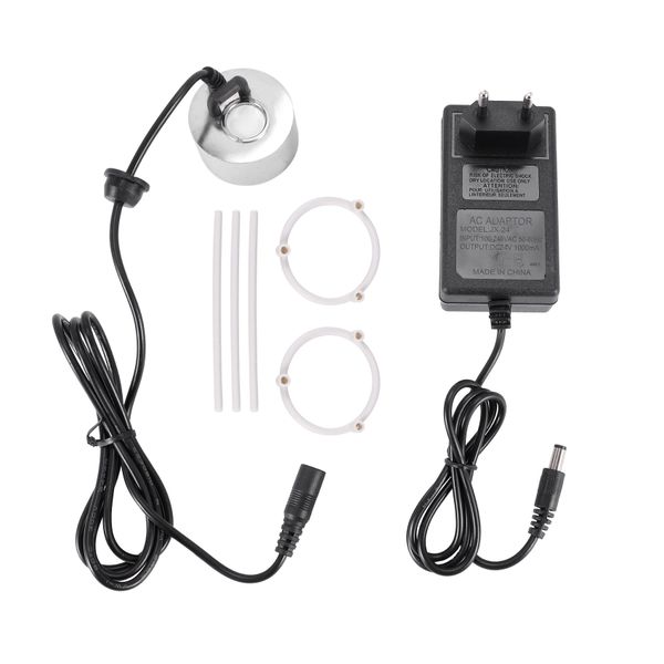 Eu Plug 24V Ultrasonic Mist Maker Fogger Water Fountain Pond Rockery