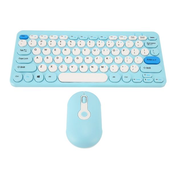 Round Key Keyboard Set (Blue)