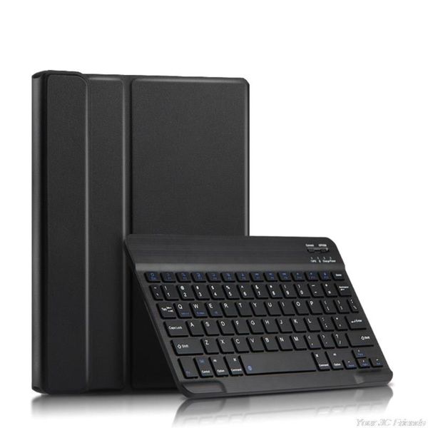 TUFF-LUV Bluetooth Folio keyboard Case for Apple iPad Mini 6 - Black
