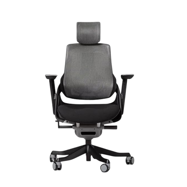 Aluminium Base Ergonomic Swivel Office Chair with Adjustable Height