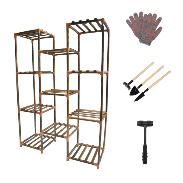 Bestby-9/11Tiered Indoor And Outdoor Multi-Functional Pot Plant Stands