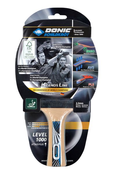 Donic-Schildkrot Legends 1000 Table Tennis Bat