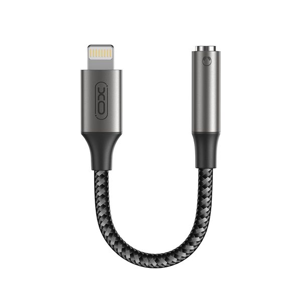XO IP Aux Cable Adapter IP TO 3.5MM Audio Cable Black