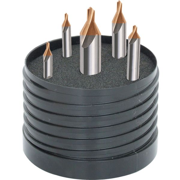 5 - 12.5mm HSS Centre Drill Sets - Tin Tipped