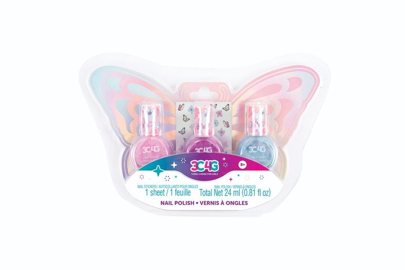 MIR - Butterfly Nail polish trio