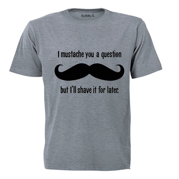 Mens - T-Shirt - Grey image