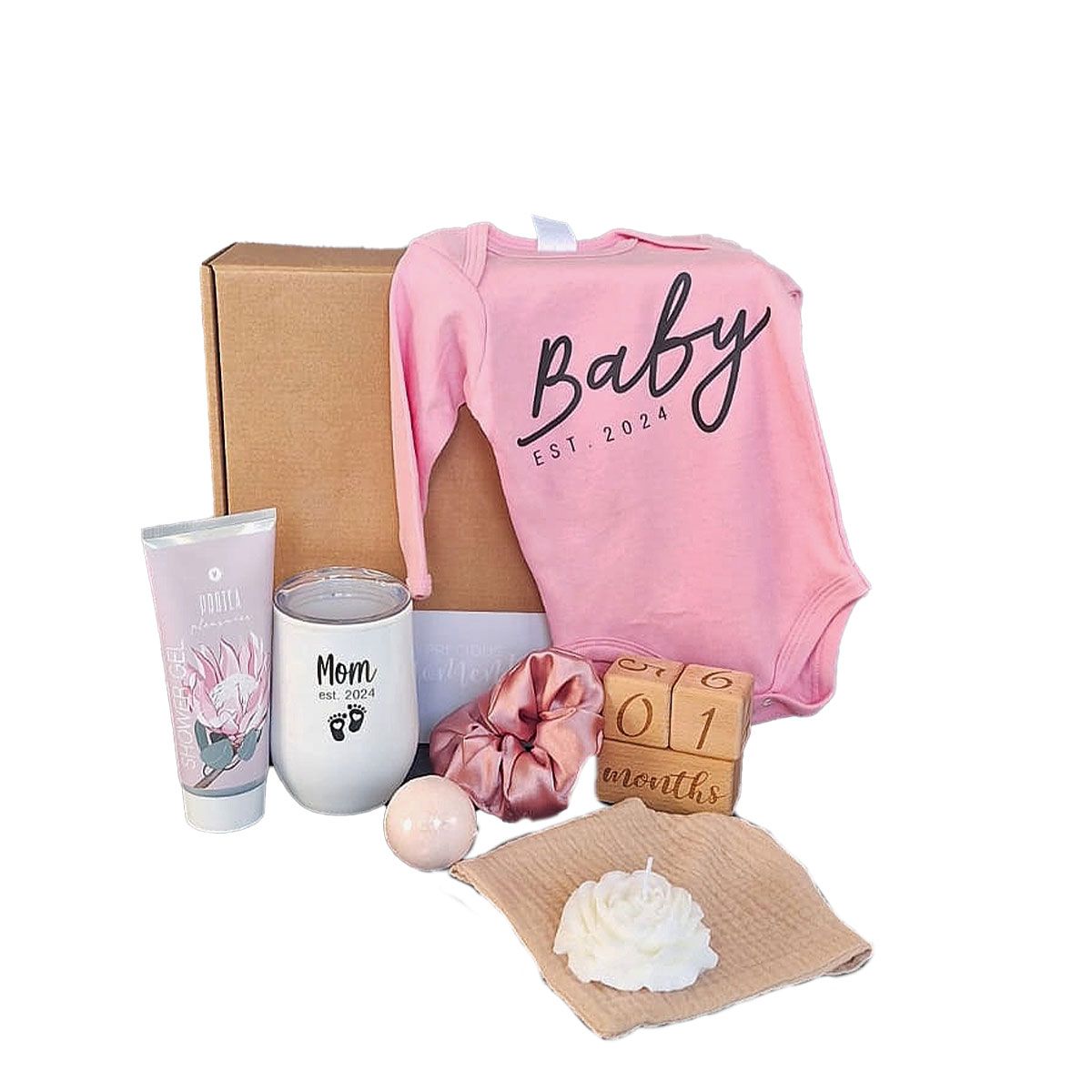 Baby girl and mom est 2024 gift set shop today get it tomorrow