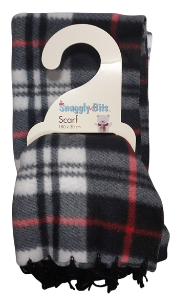Very Soft and Comfortable Scarf with Black Fringe