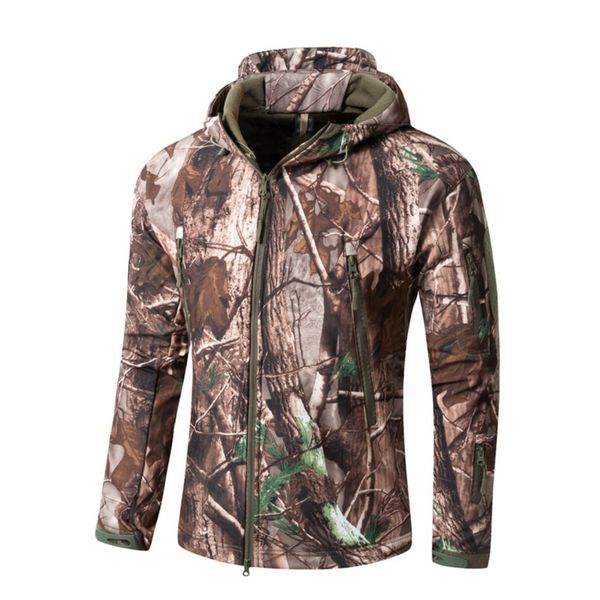 Men's Camouflage Hide Hunting Jacket Waterproof Windproof Jacket