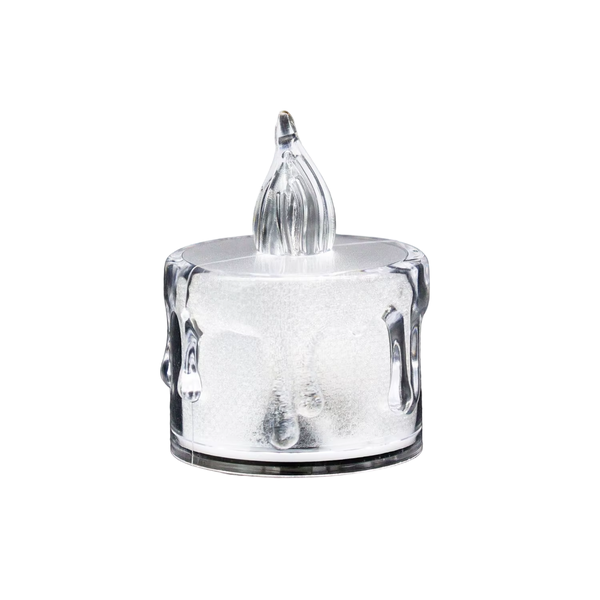LED Flameless Candles - Warm White Flickering Tea Lights - 24 Pack