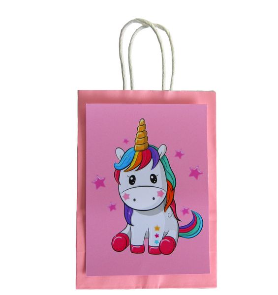 Unicorn Themed Party Bags - Set of 10