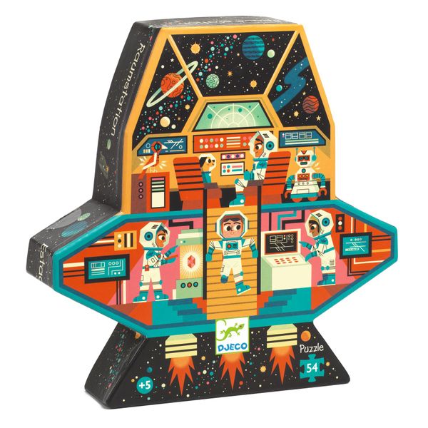 Djeco Silhouette Puzzle - Space Station
