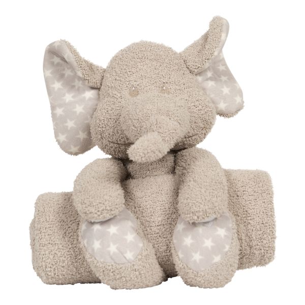 Bo Jungle - Plush toy with blanket Zimbe the Elephant