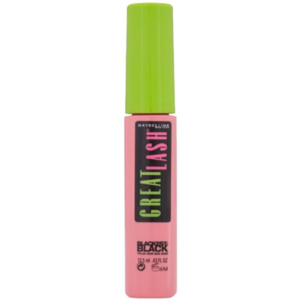 Maybelline Great Lash Mascara Blackest Black 12.7ml x 2