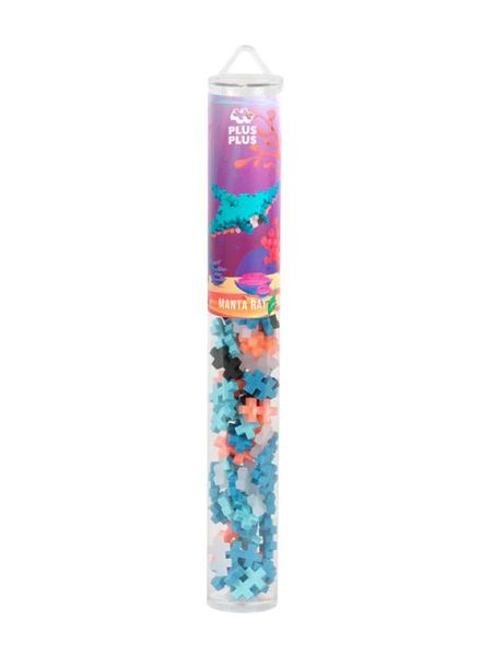 Plus Plus Manta Ray Tube - 100 Piece