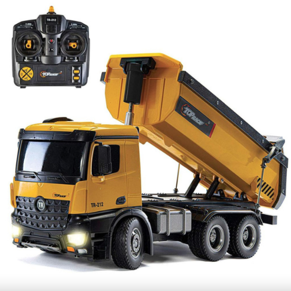 Radio Control Hui Na 1/14 Trucks Metal Dump Truck