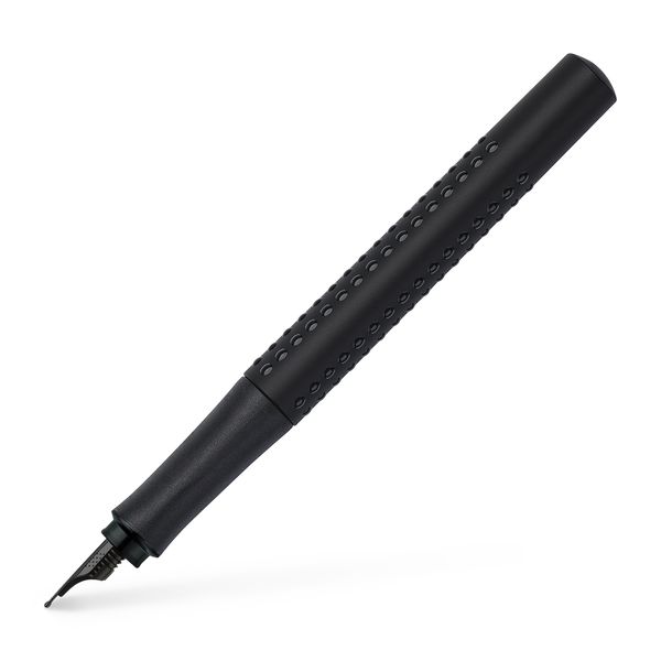 Fountain pen Grip edition , Nib Medium , Barrel: Black, Ink is Blue