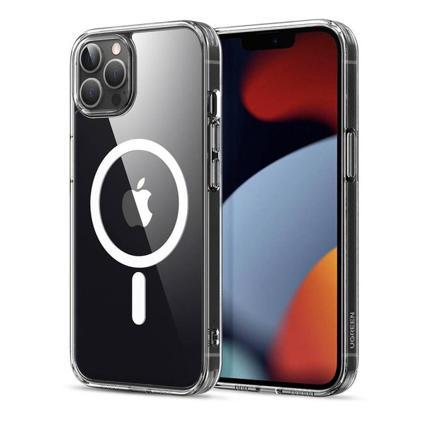 MagSafe Shockproof Clear Case Back Cover Compatible with iPhone 13 Pro