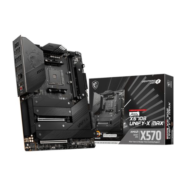 Msi Meg X570S Unify-Xmax Amd Am4 Atx Gaming Motherboard