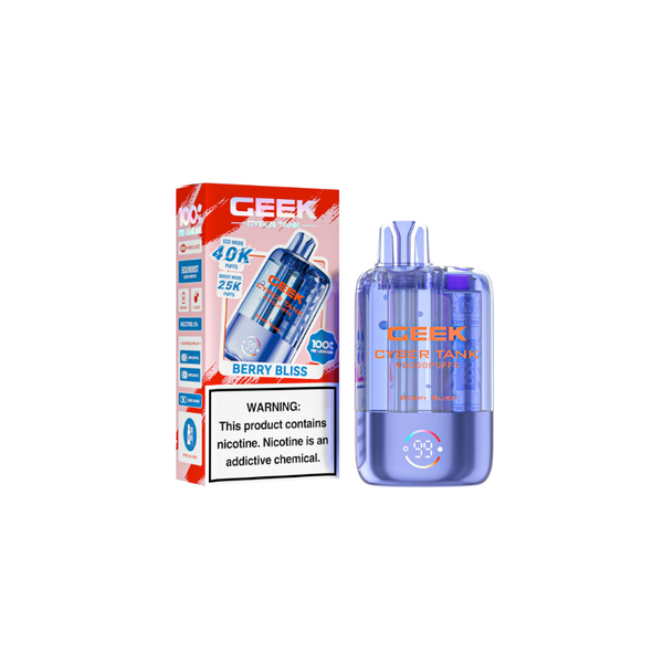 Keystone Geek Cyber Tank 40K 50mg Berry Bliss