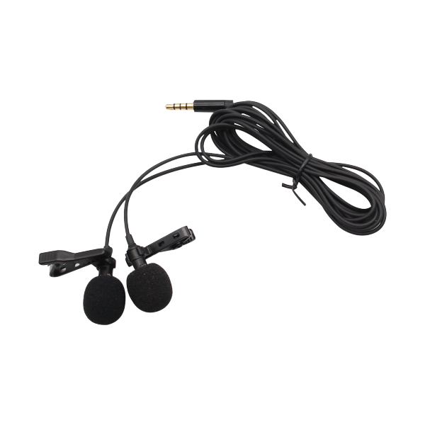 Professional Dual Lavalier Microphone