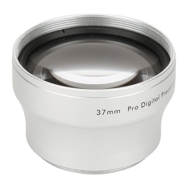 Aluminium Alloy 37MM 2X Magnification Converter Lens