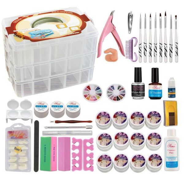 Bea's Choice Manicure Gel Kit 26 pieces - Beginner Set
