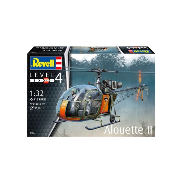 Revell-1/32-Alouette II-Plastic Model KIt